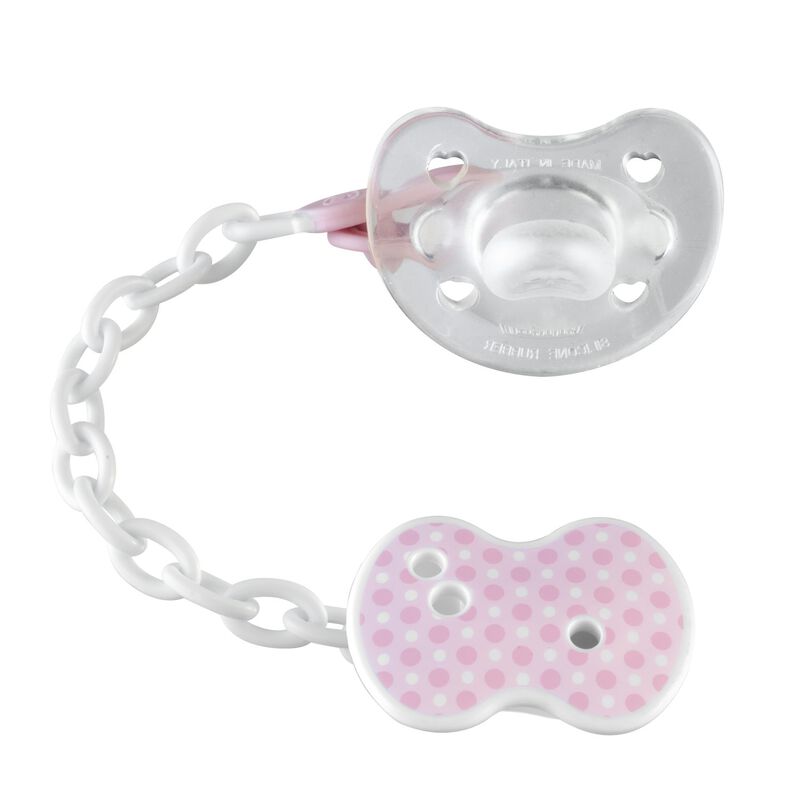Clip With Chain Pink (Assorted) image number null